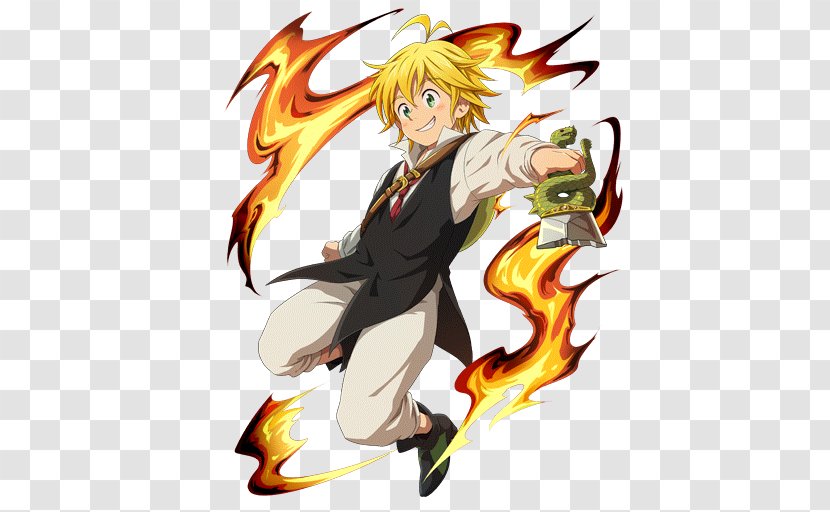 The Seven Deadly Sins Meliodas Cosplay - Frame Transparent PNG