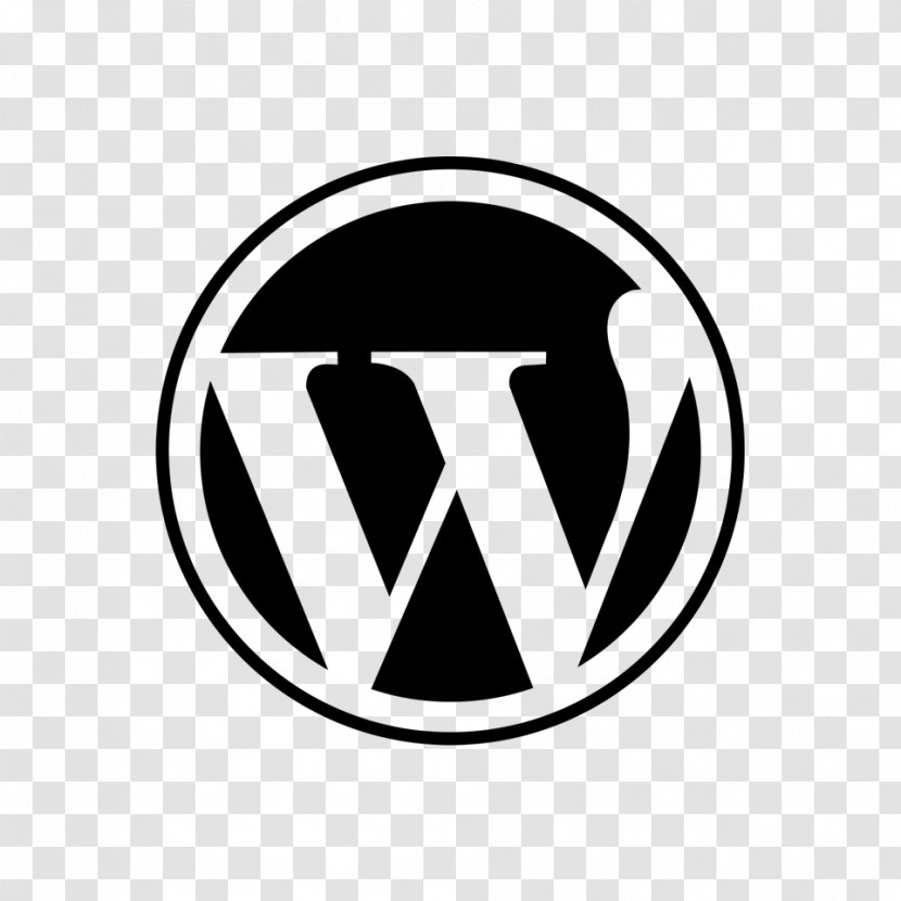 Web Development WordPress Blog Hosting Service - Black And White Transparent PNG
