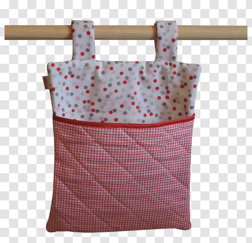 Polka Dot Handbag Linens Pink M - Pyjama Transparent PNG