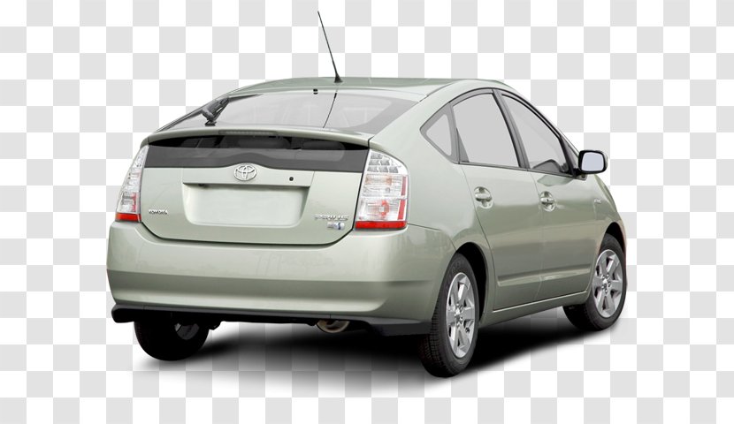 2007 Toyota Prius 2010 2009 Compact Car Mid-size Transparent PNG