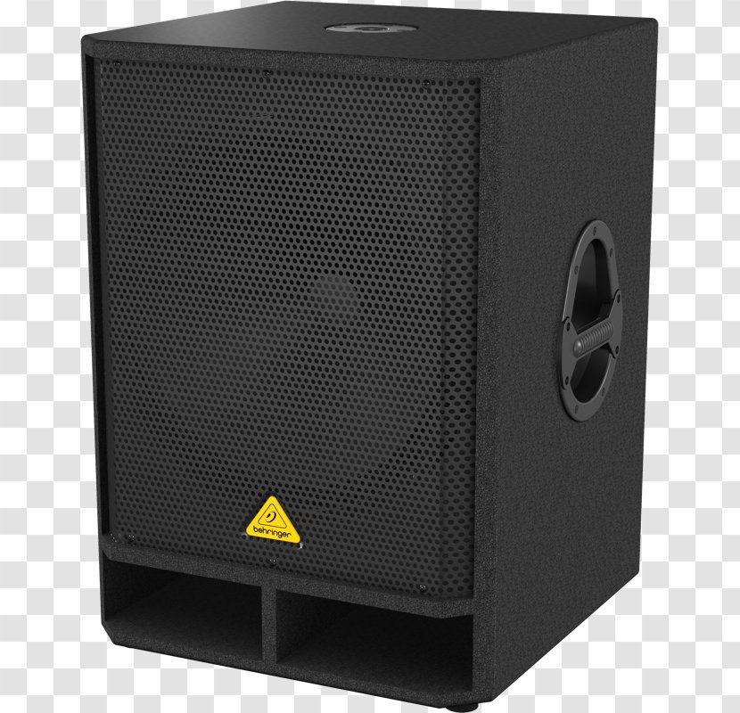 Subwoofer BEHRINGER Eurolive VQ-D Series Loudspeaker Powered Speakers Audio Crossover - Computer Speaker - SUBWOOFER Transparent PNG