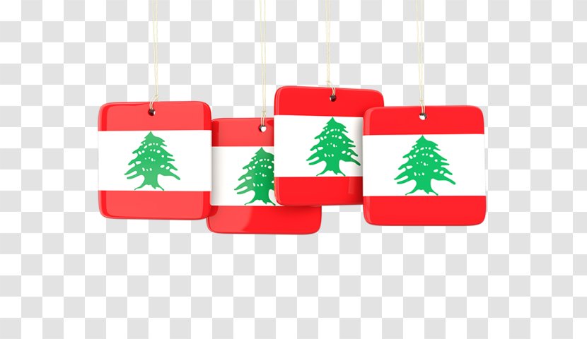 Flag Of Lebanon Coat Arms Christmas Ornament Transparent PNG