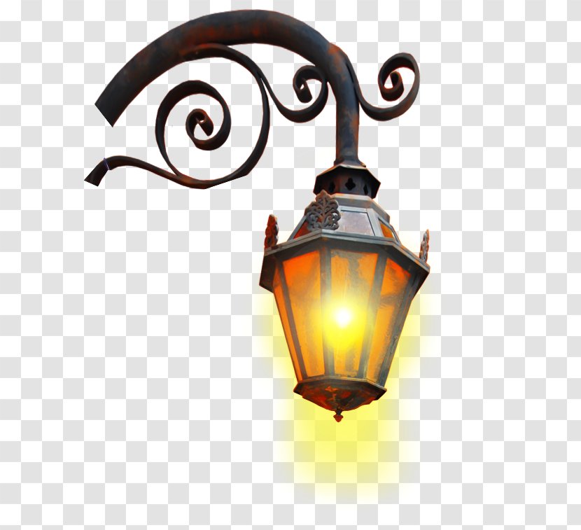 Street Light Lantern Fixture - Candle Transparent PNG