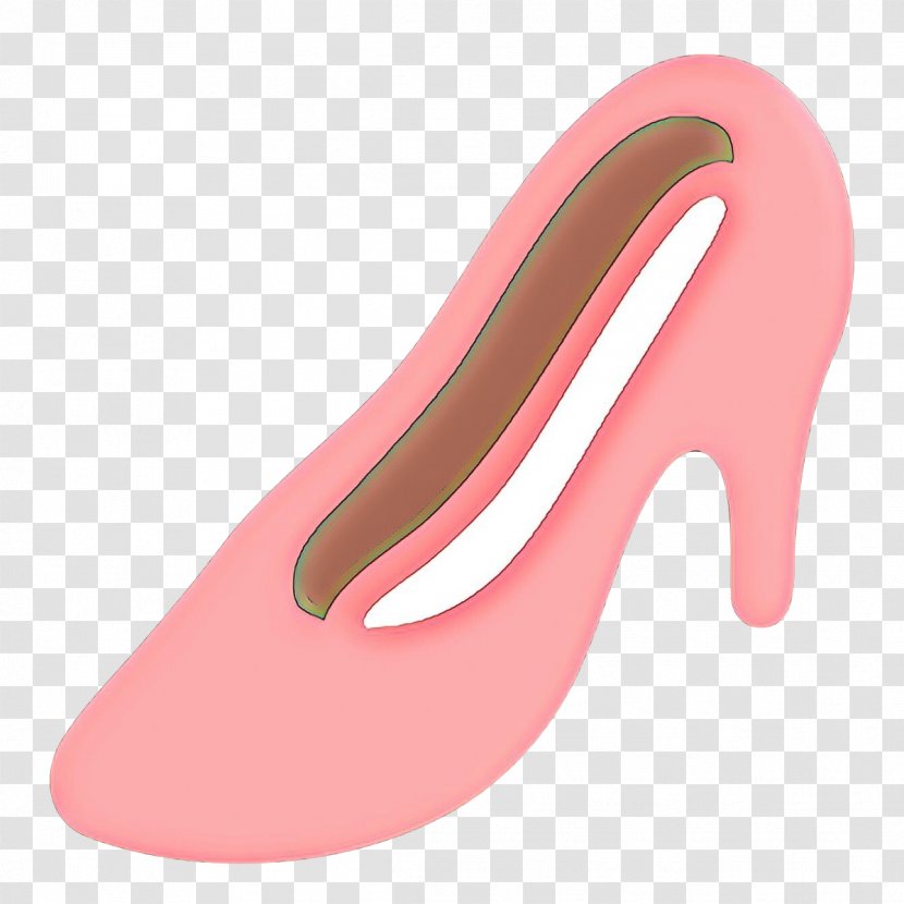Pink Background - Shoe - Footwear Nose Transparent PNG