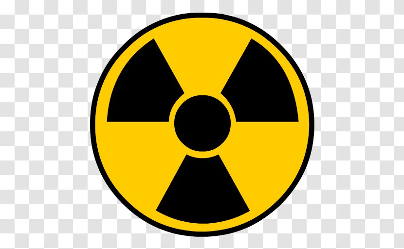 Radioactive Decay Contamination Sticker Hazard Symbol Radiation Transparent PNG