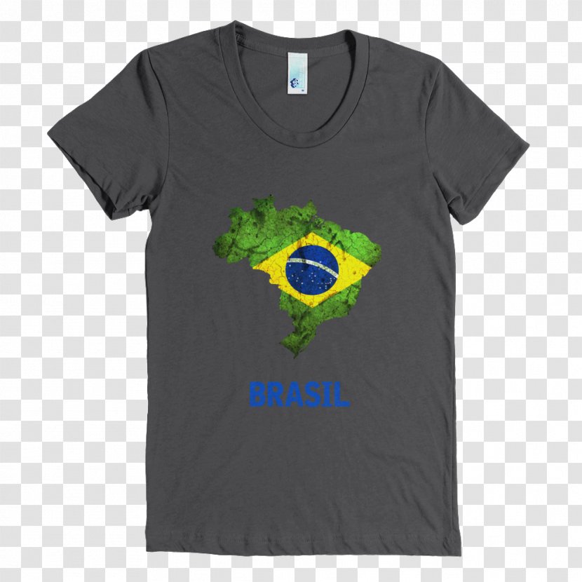 T-shirt Scoop Neck Sleeve Tracksuit - Longsleeved Tshirt - Brazil Shirt Transparent PNG