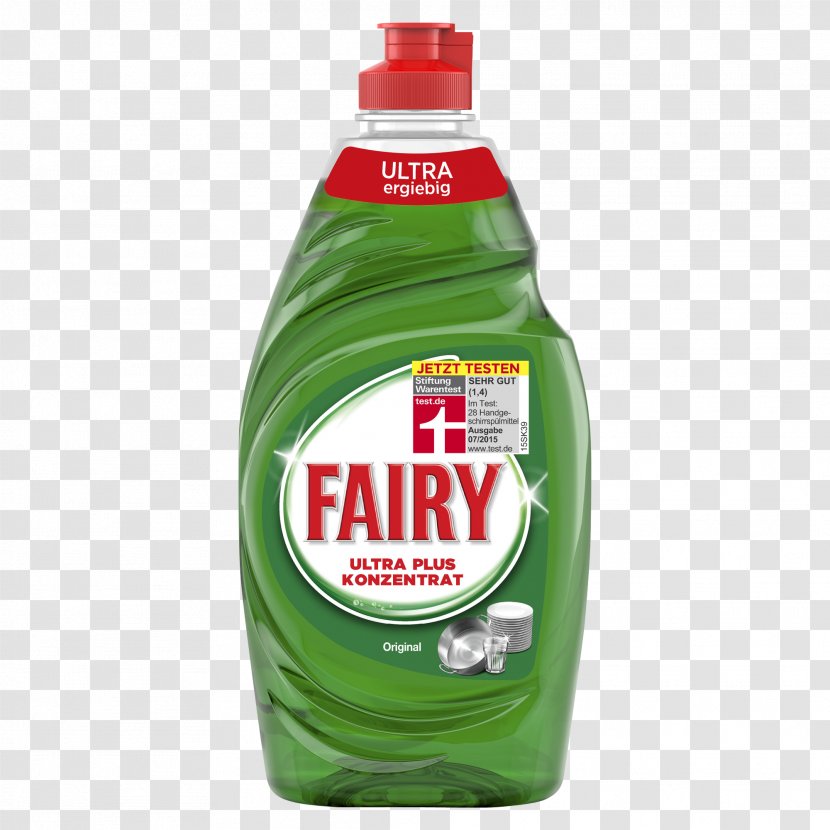 Fairy Dishwashing Liquid - Laundry Detergent Transparent PNG