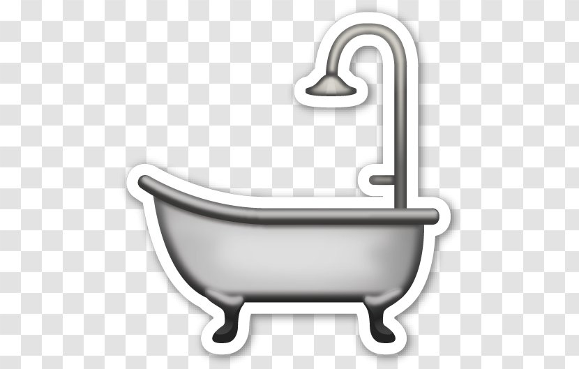 Emoji Bathtub Sticker Bathroom Pattern Transparent PNG
