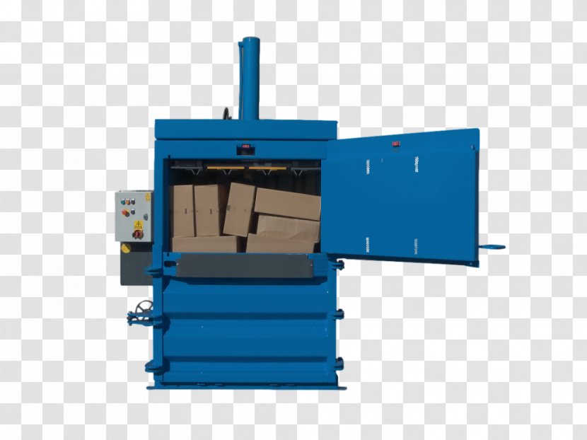 Baler Machine Compactor Cardboard Corrugated Fiberboard - Paper Transparent PNG