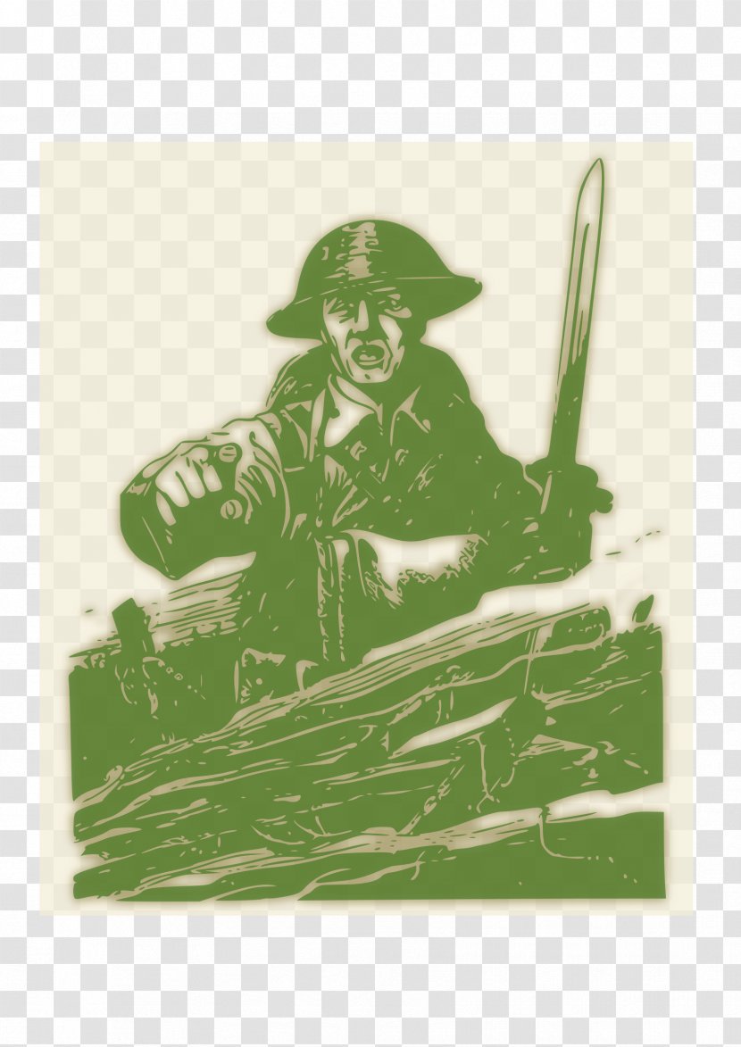 Drawing Clip Art - Green - Soldiers Transparent PNG