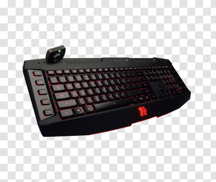 Computer Keyboard Tt ESports Challenger Pro Thermaltake Esports Prime Gaming Keypad Transparent PNG