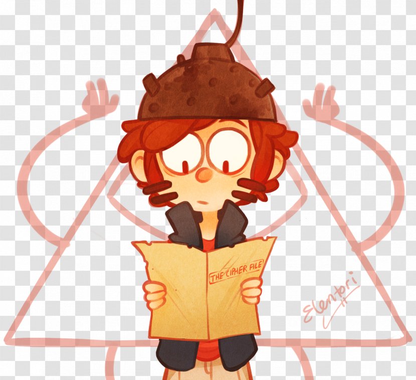 Dipper Pines Bill Cipher Drawing The Last Mabelcorn Character - Fictional Transparent PNG
