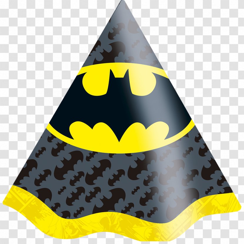 Batman Party Hat Birthday FESTCOLOR - Invitation Transparent PNG