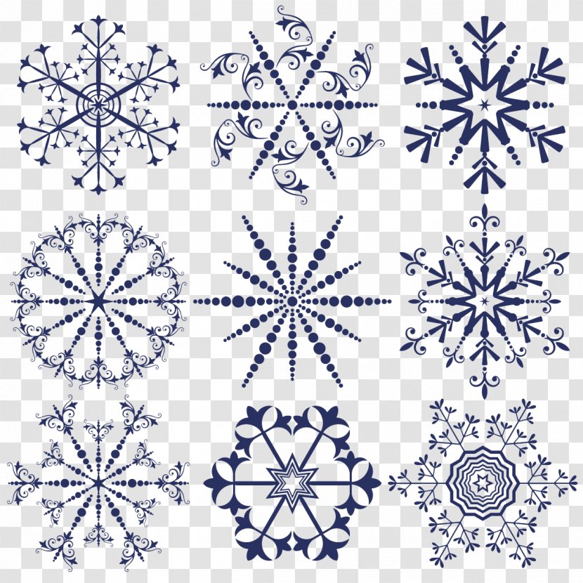 Snowflake Clip Art - Nail - Blue Transparent PNG