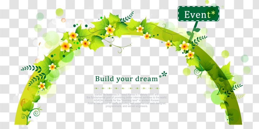 Download Graphic Artist - Resource - Fresh Spring Grass Garland Transparent PNG