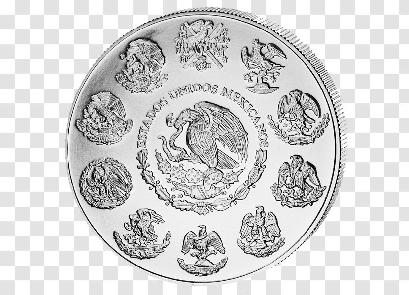 Silver Coin Mexico Libertad Transparent PNG