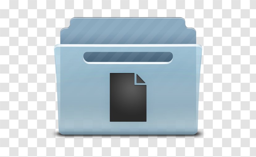 Rectangle Blue Finder - Directory Transparent PNG