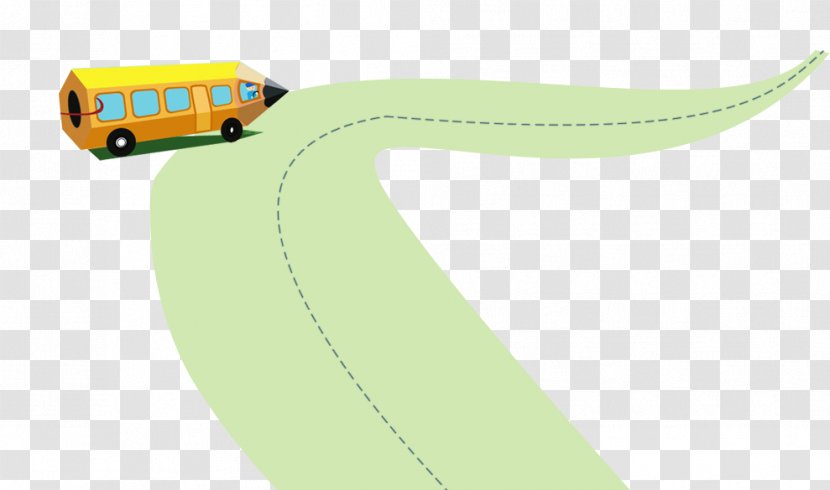 Cartoon Material Illustration - Yellow - Flat Pencil Cars Transparent PNG