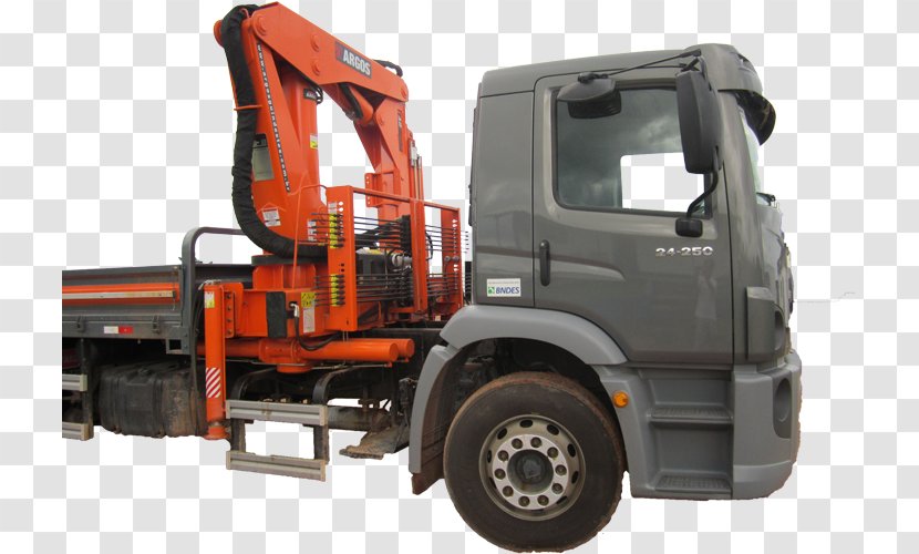 Truck Renting Transport Car Crane Transparent PNG