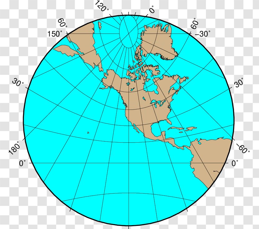 Gnomonic Projection Great Circle Great-circle Distance Map - Mercator Transparent PNG