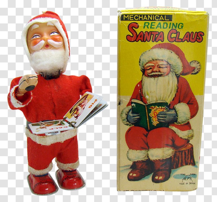 Santa Claus Wind-up Toy Collectable Christmas Ornament - Day Transparent PNG