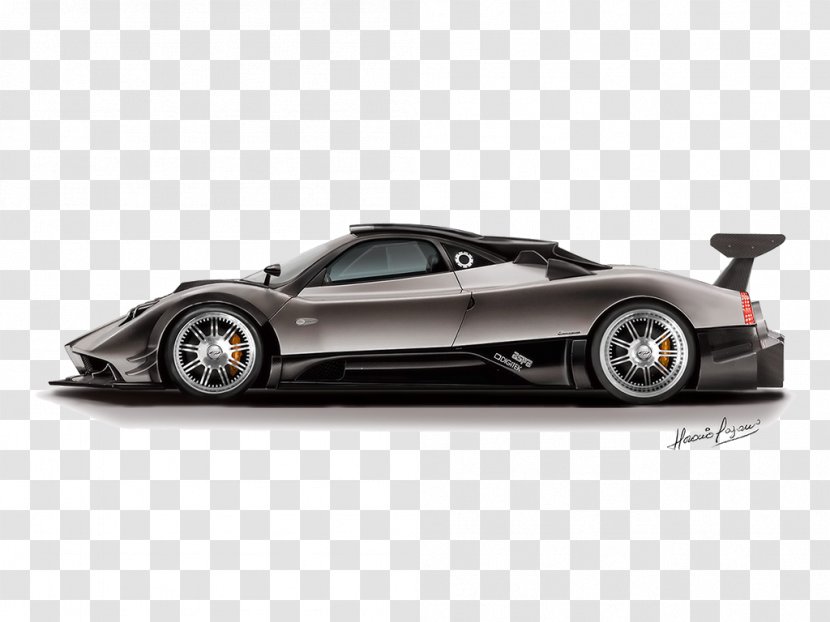 Pagani Zonda R Sports Car - Performance Transparent PNG