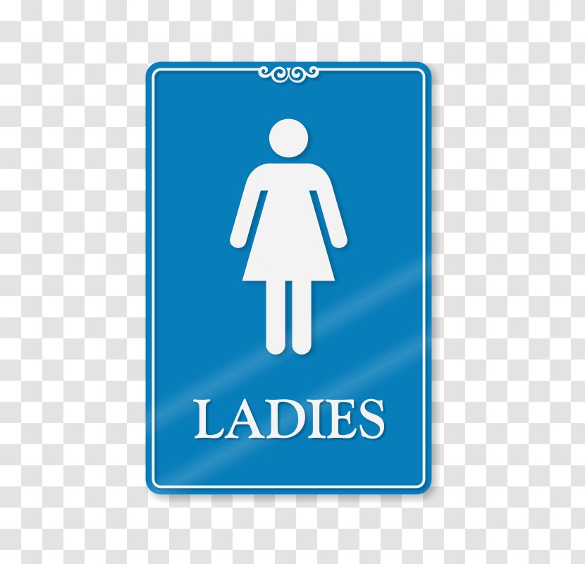 Unisex Public Toilet Woman Bathroom - Sign Transparent PNG