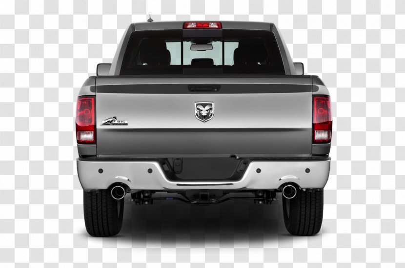 2013 RAM 1500 2015 2017 Ram Trucks Pickup Truck - Metal - Back Transparent PNG