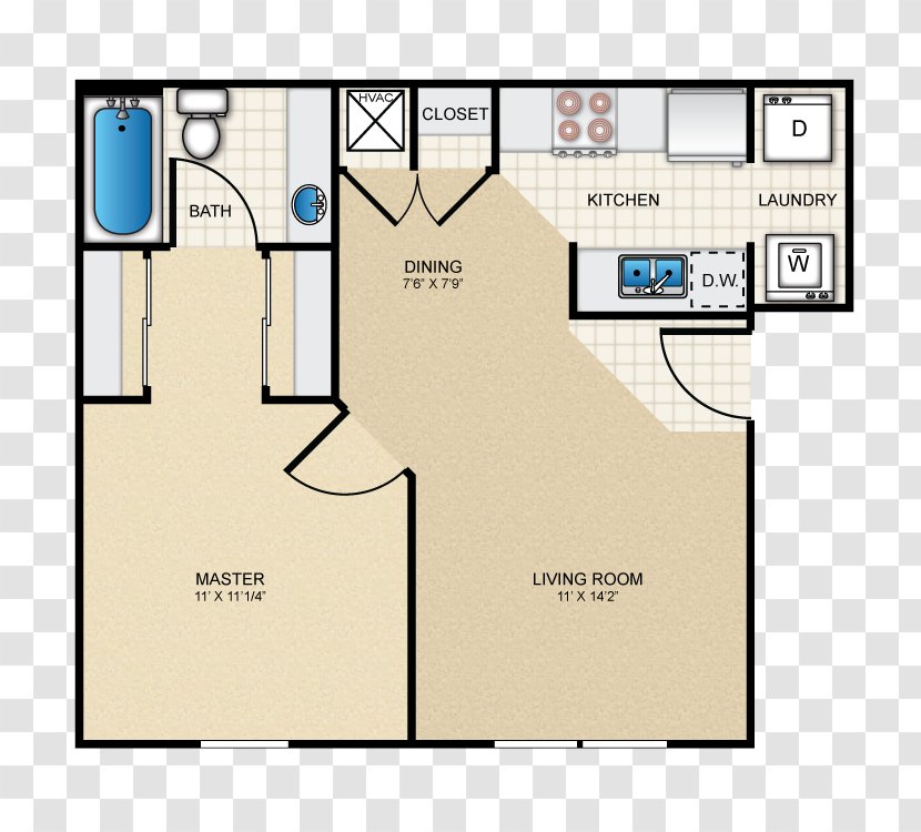 Floor Plan House Interior Design Services - Cottage Transparent PNG