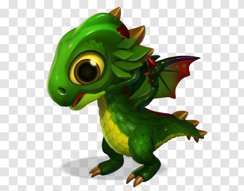 Reptile Figurine Animated Cartoon - Fictional Character - Baby Dragon Transparent PNG