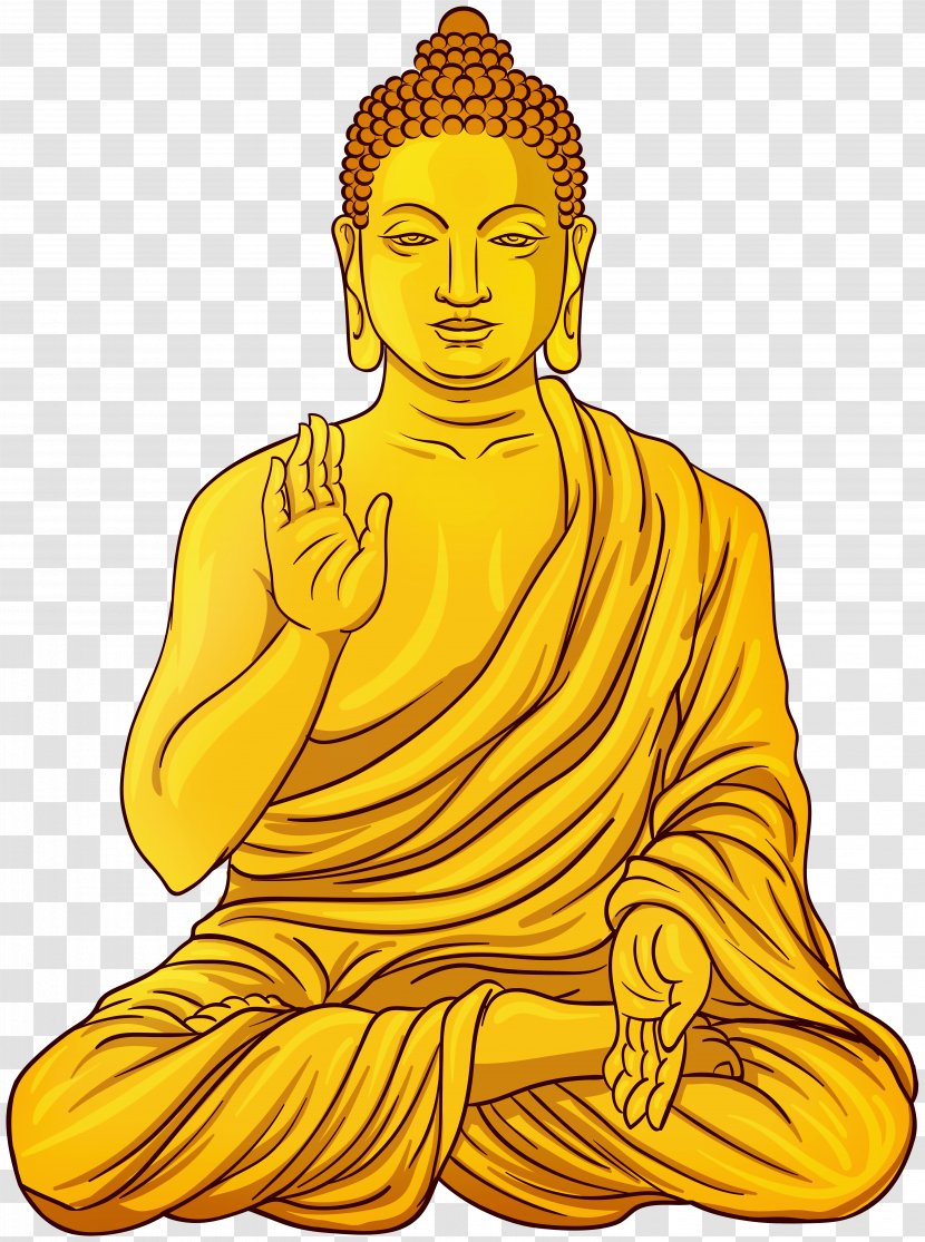 Golden Buddha Buddhism Buddharupa Image - Fictional Character Transparent PNG