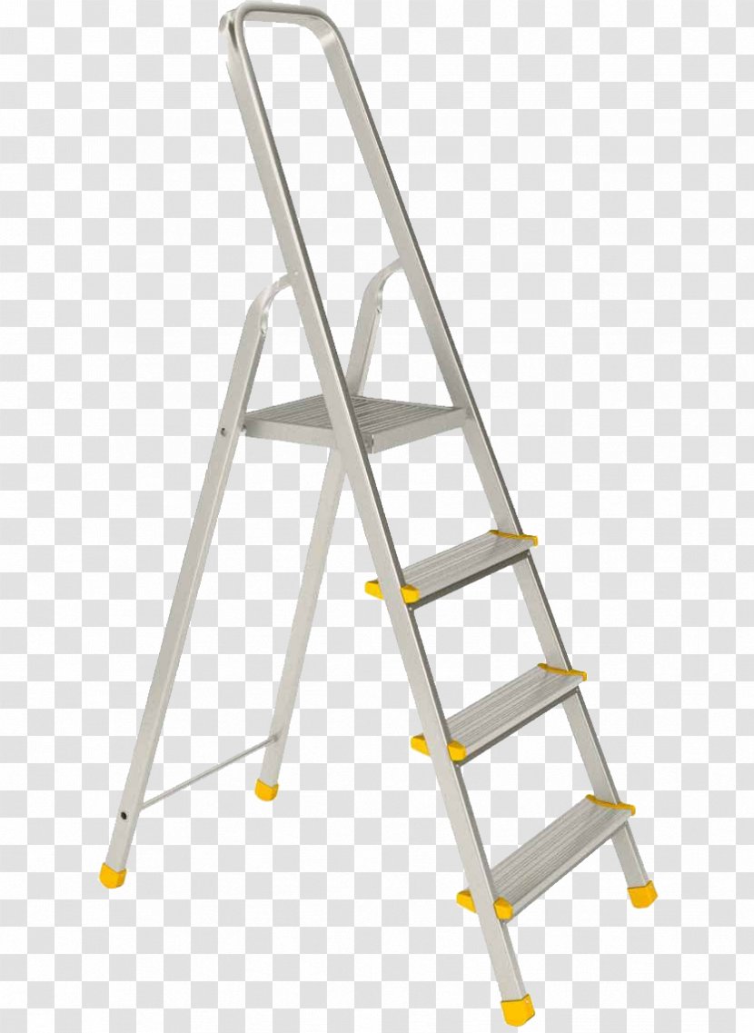 Ladder Keukentrap Fiberglass Aerial Work Platform - Industrial Transparent PNG