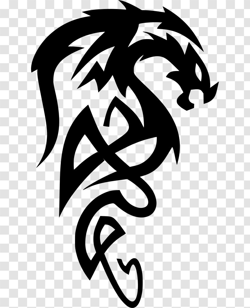 Logo Dragon - Tattoo Transparent PNG