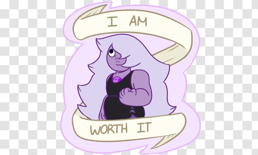 Amethyst Drawing Purple - Tree - Know Your Worth Quotes Transparent PNG