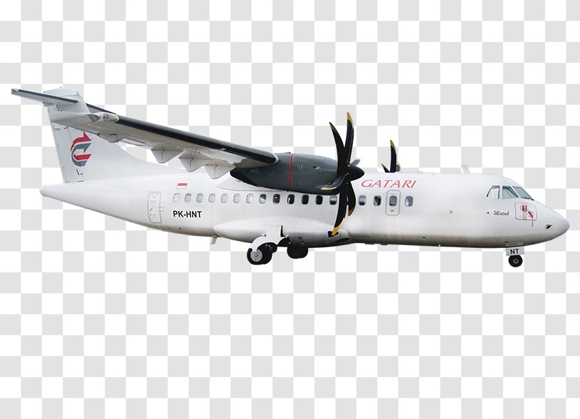ATR 42 Aircraft Helicopter Airplane Flight - Atr - Private Jet Transparent PNG