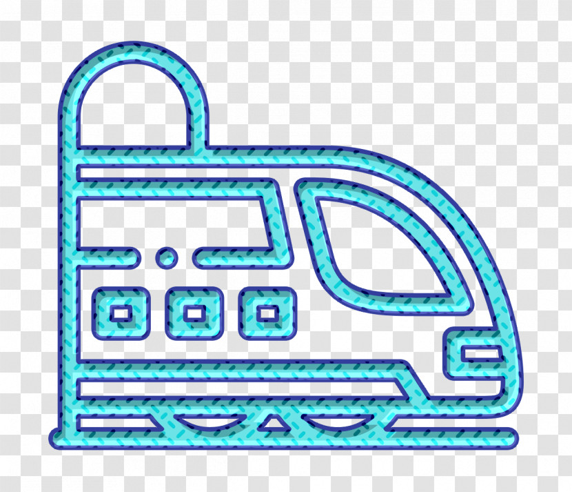 City Icon Train Icon Transparent PNG
