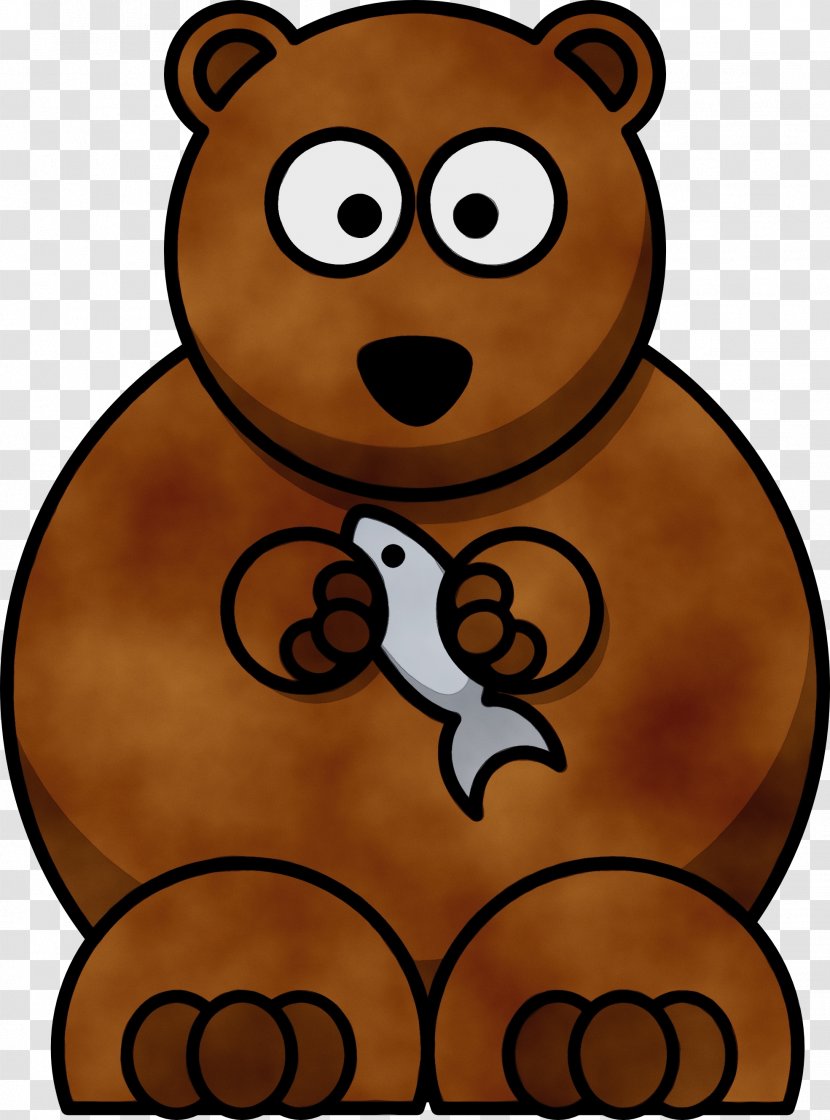 Teddy Bear - Paint - Paw Animal Figure Transparent PNG