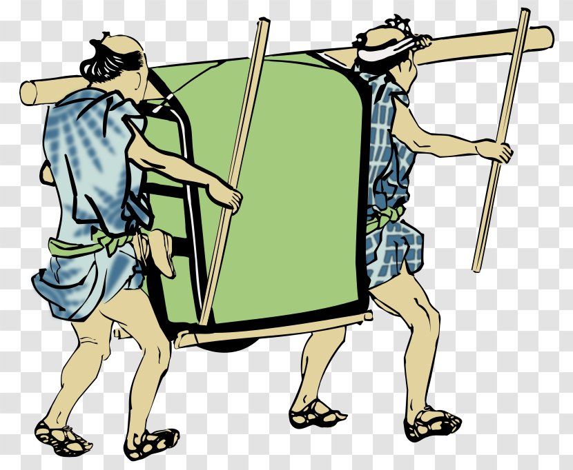 Litter Palanquin Bearers Vehicle Clip Art - Writer Transparent PNG