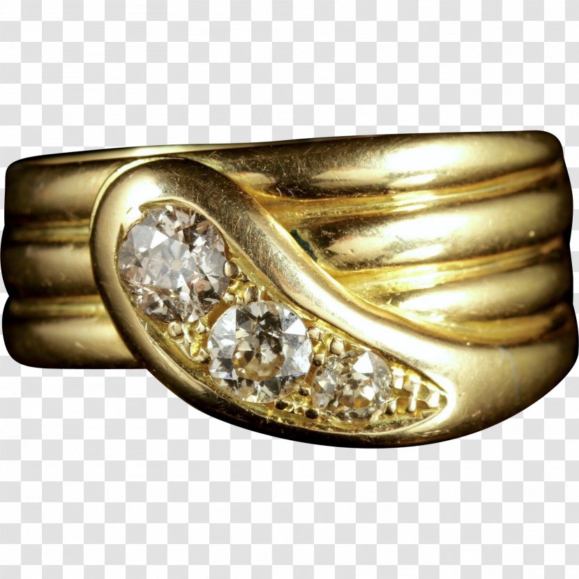 Earring Edwardian Era Jewellery Engagement Ring - Antique Transparent PNG