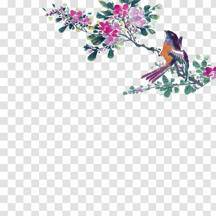 Eurasian Magpie Clip Art - Violet - Peach Transparent PNG