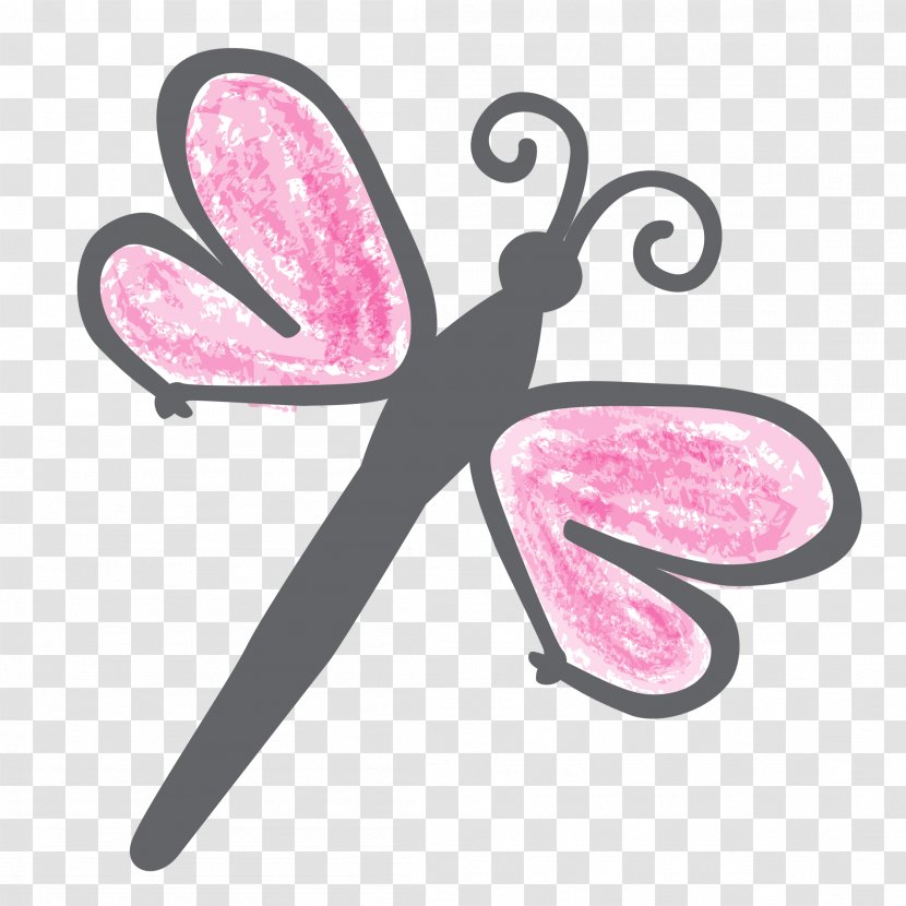 Pink M Clip Art - Moths And Butterflies - Design Transparent PNG