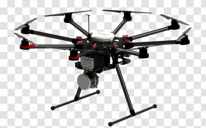 Lidar Unmanned Aerial Vehicle Surveyor Technology Light - Thermographic Camera Transparent PNG