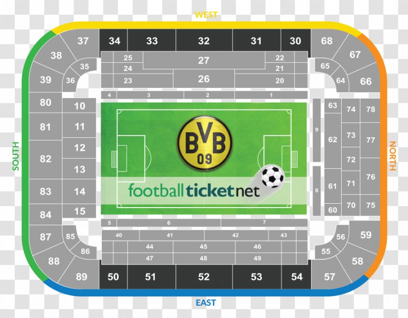 Borussia Dortmund Technology Stadium Computer Hardware Air Conditioning - Midea - Ticket Russia 2018 Transparent PNG
