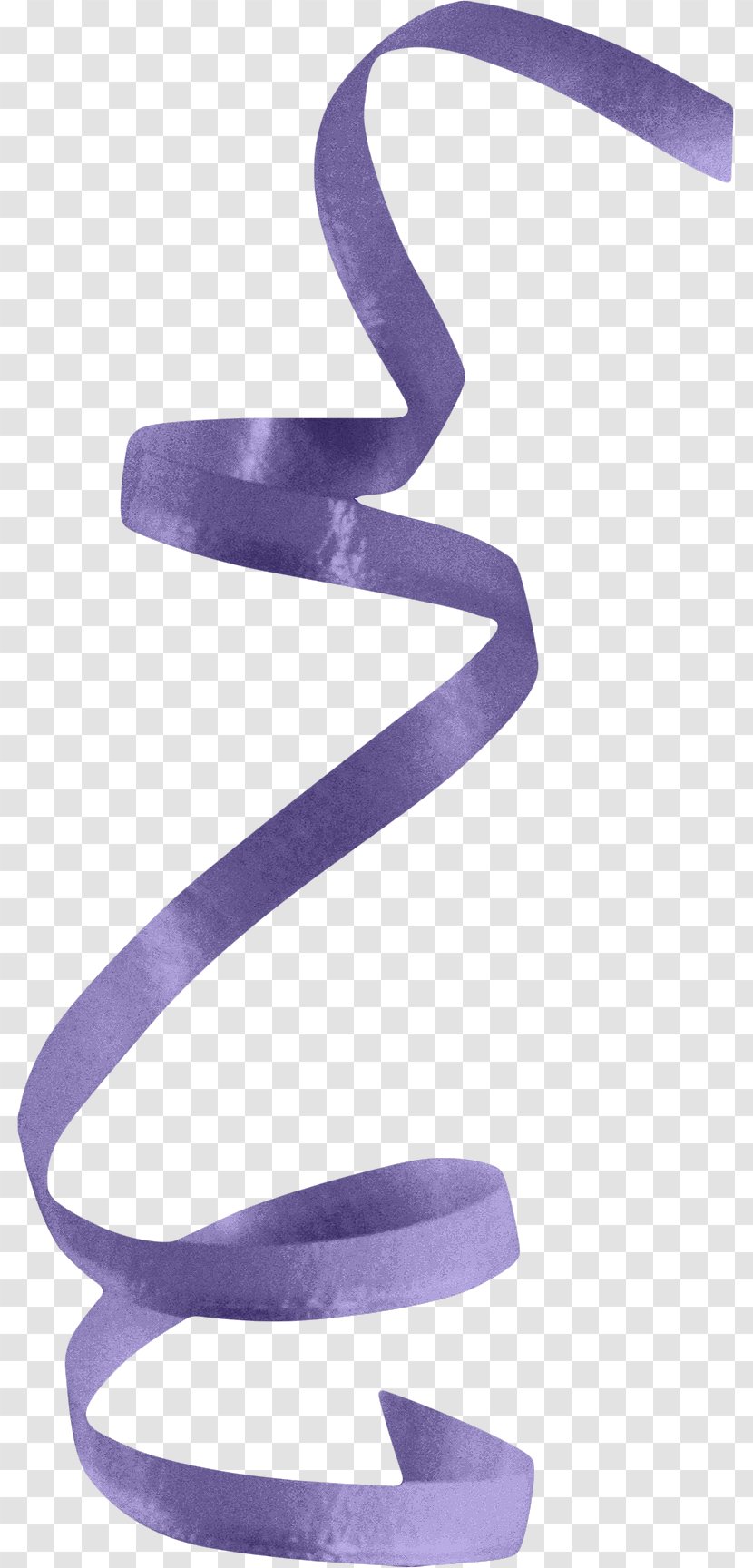 Purple Ribbon Violet - Vecteur - Sew Transparent PNG