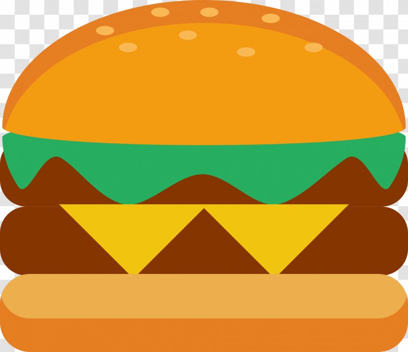 Hamburger Cheeseburger Sandwich Bun Clip Art Transparent PNG