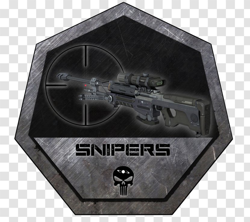 Sniper Weapon Graphic Design Logo SWAT - Silhouette Transparent PNG