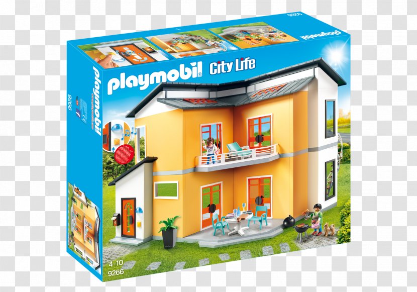 Playmobil Furnished Shopping Mall Playset Toy Dollhouse - House Transparent PNG