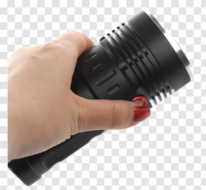 Camera Lens Product Design Flashlight - Waterproof Transparent PNG
