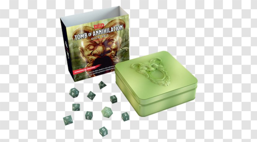 Dungeons & Dragons Tomb Of Annihilation Dice Set Player's Handbook. 5th Edition Transparent PNG