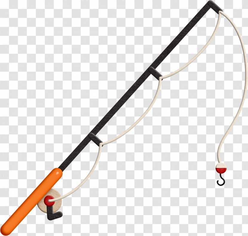 Fishing Rod Reel Clip Art - Bait - Hooks Transparent PNG